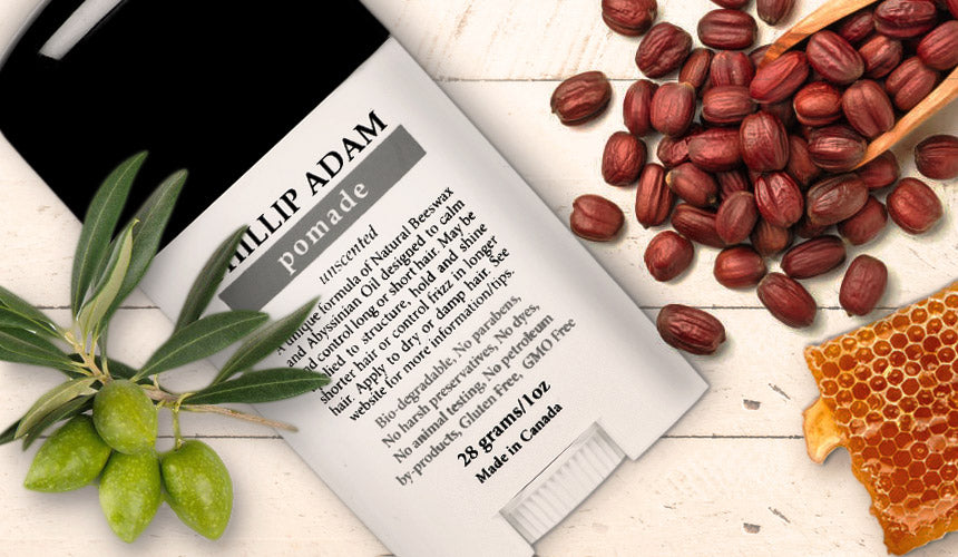 Natural Ingredients in Phillip Adam Pomade