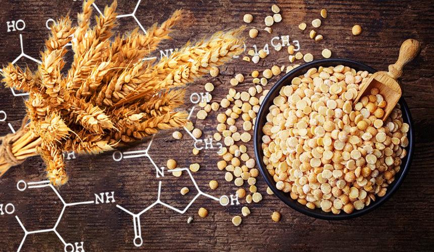 gluten in cosmetic products