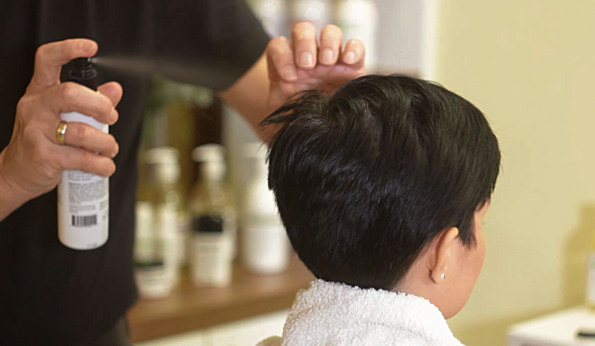 how to style short hair