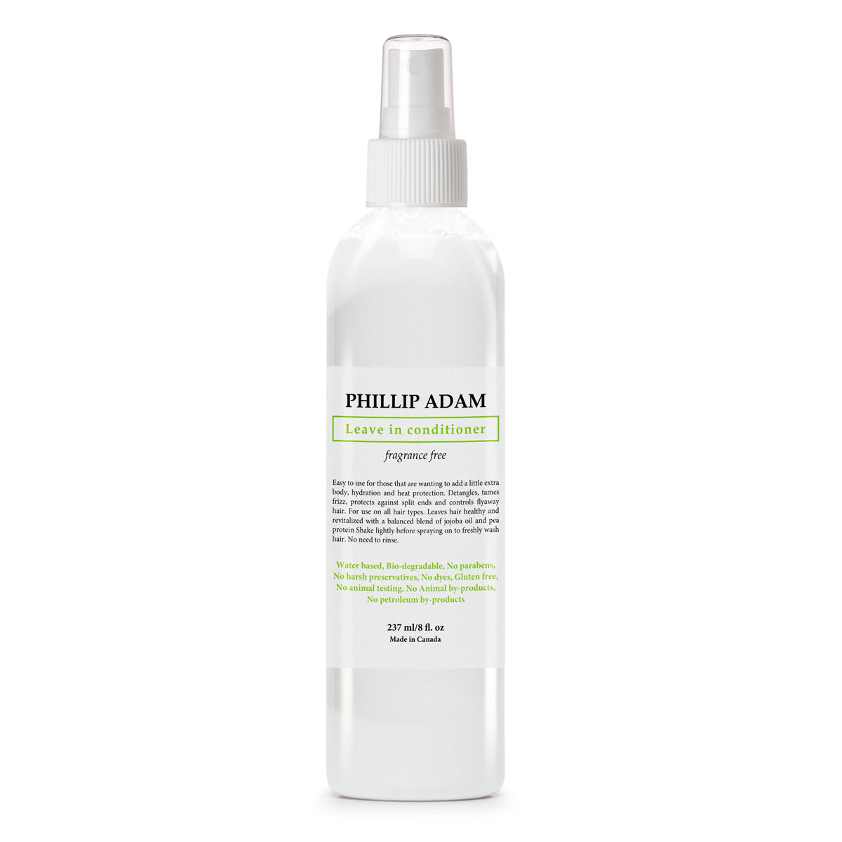 Phillip Adam Fragrance Free Leave In Conditioner
