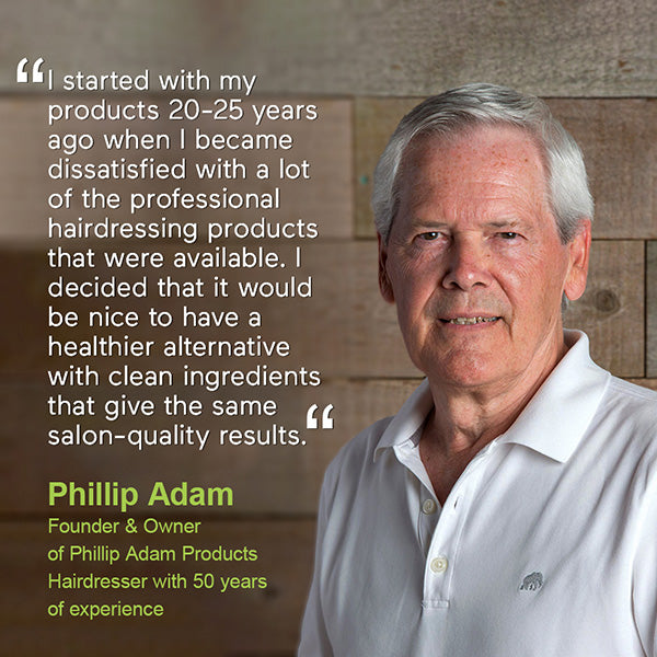 Phillip Adam about his haircare line