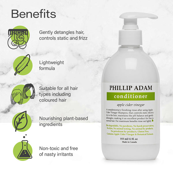 benefits of Phillip Adam apple cider vinegar conditioner