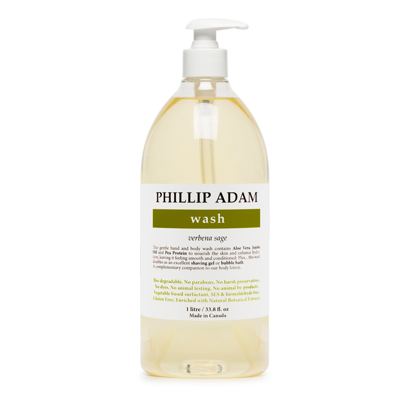 Phillip Adam Verbena Sage Body Wash 1 Litre