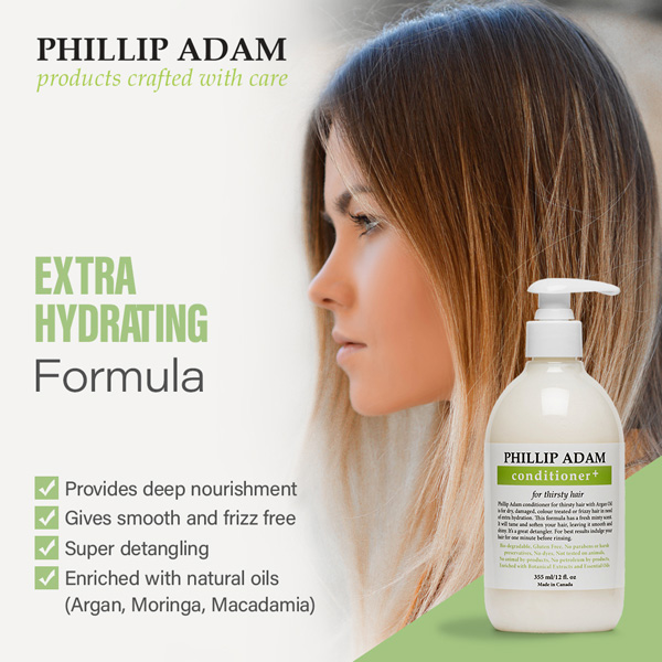 benefits of Phillip Adam Thirsty hair conditioner