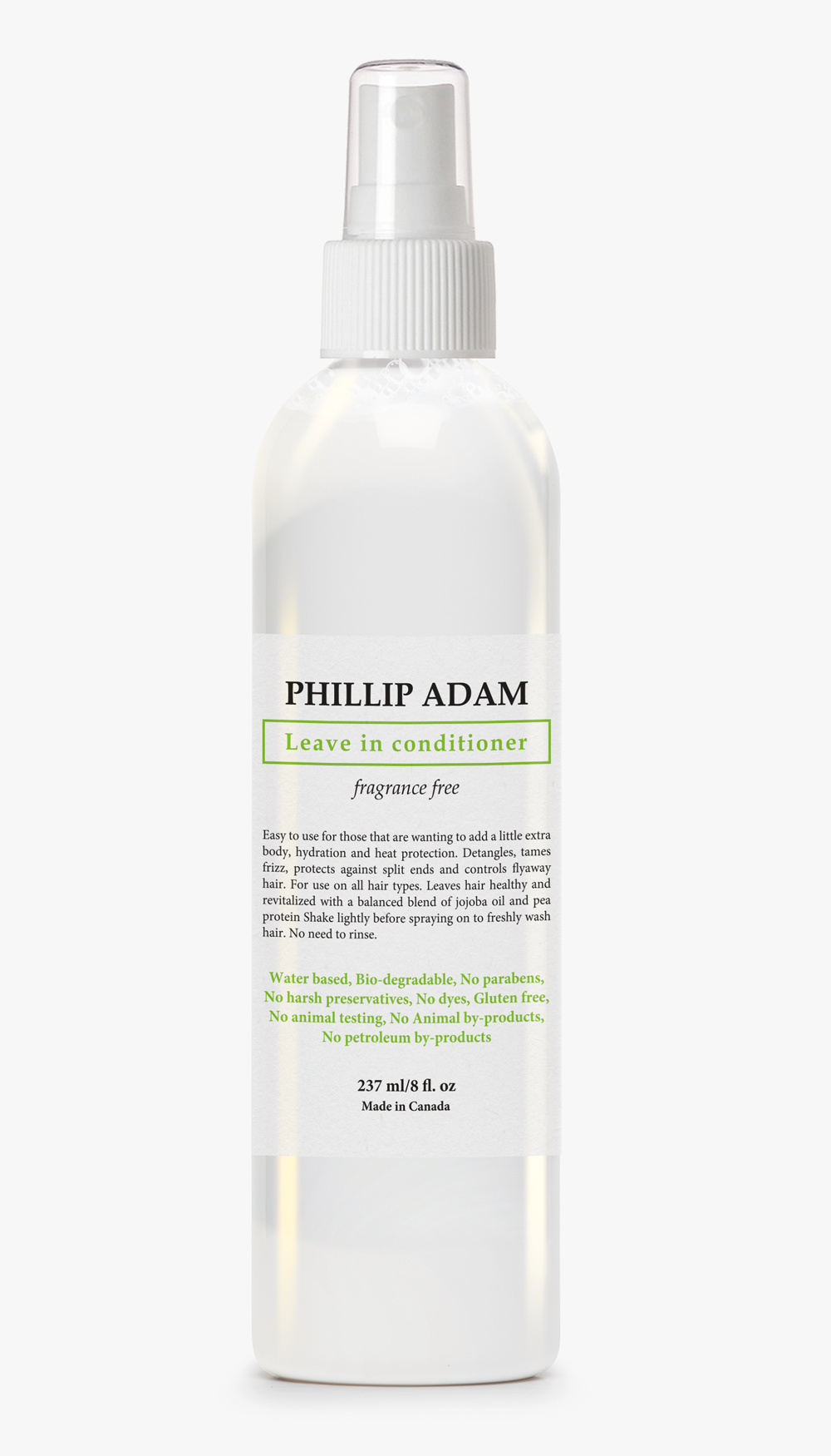 Phillip Adam Fragrance Free Leave In Conditioner