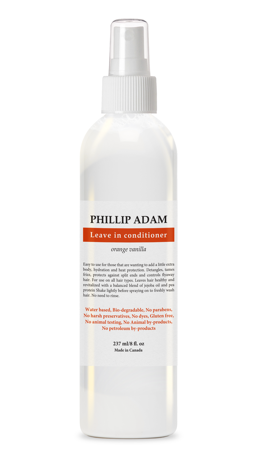 Phillip Adam Orange Vanilla Leave in conditioner